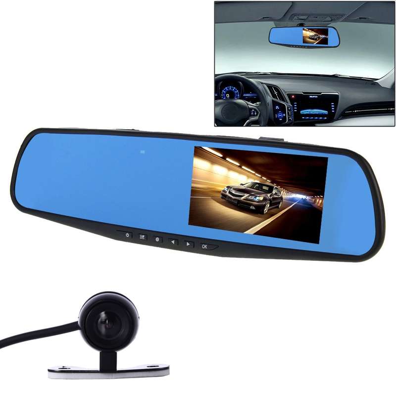 G20 HD 1080P 4.3 inch Screen Display Vehicle DVR with Reversing Camera, Generalplus 2248 Programs, 1