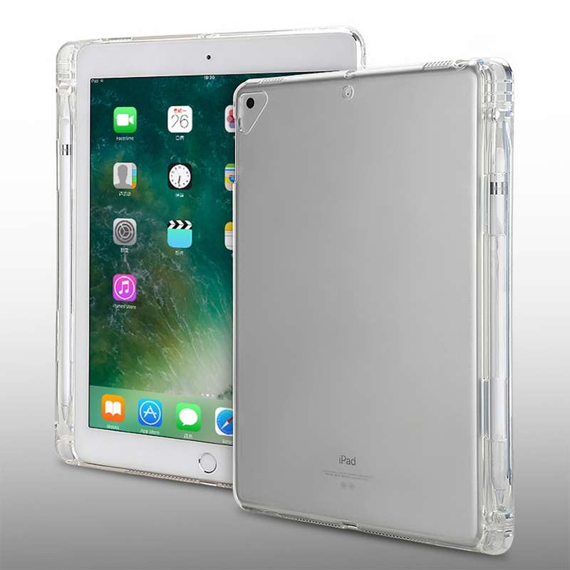 Transparent TPU Soft Protective Back Cover Case for iPad Pro 9.7 inch & iPad 9.7 (2018) & iPad 5 & 6