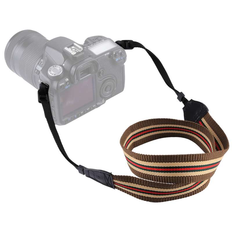 PULUZ Retro Ethnic Style Multi-color Series Butterflies Shoulder Neck Strap Camera Strap for SLR / D