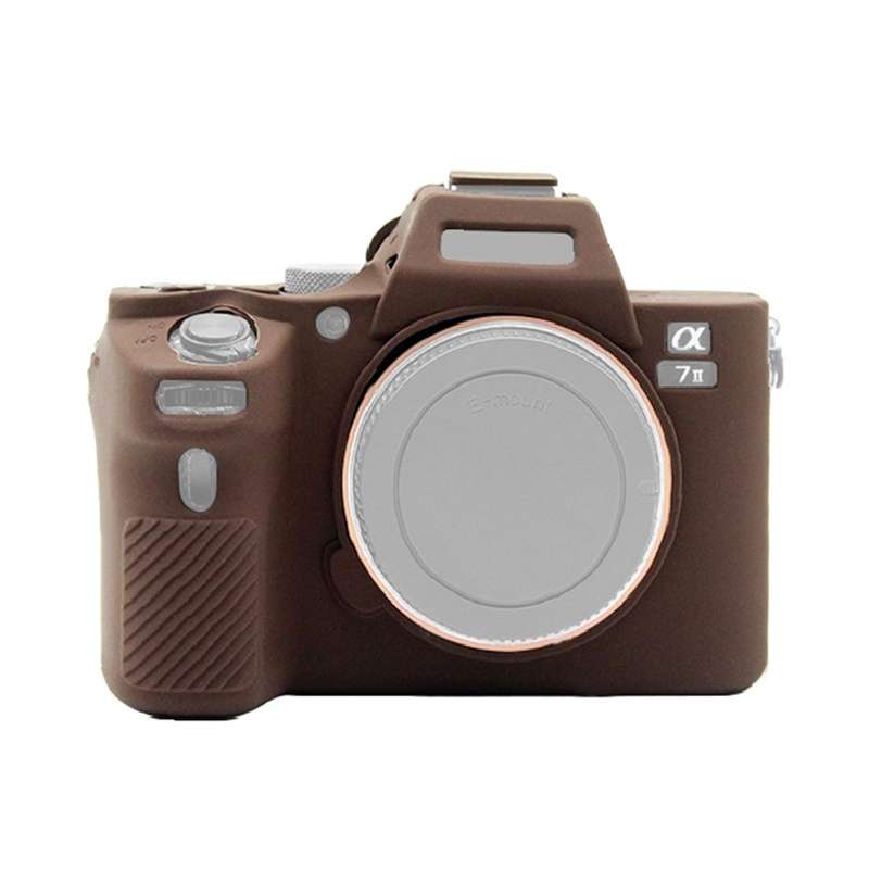 PULUZ Soft Silicone Protective Case for Sony ILCE-7MII / 7SMII / 7RMII(Camouflage)