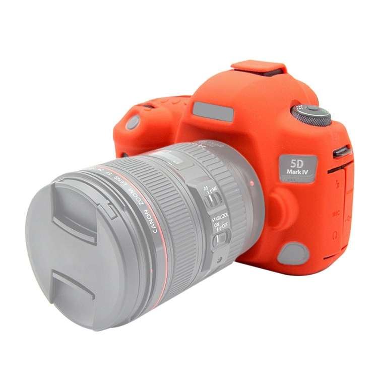 PULUZ Soft Silicone Protective Case for Canon EOS 5D Mark IV(Black)