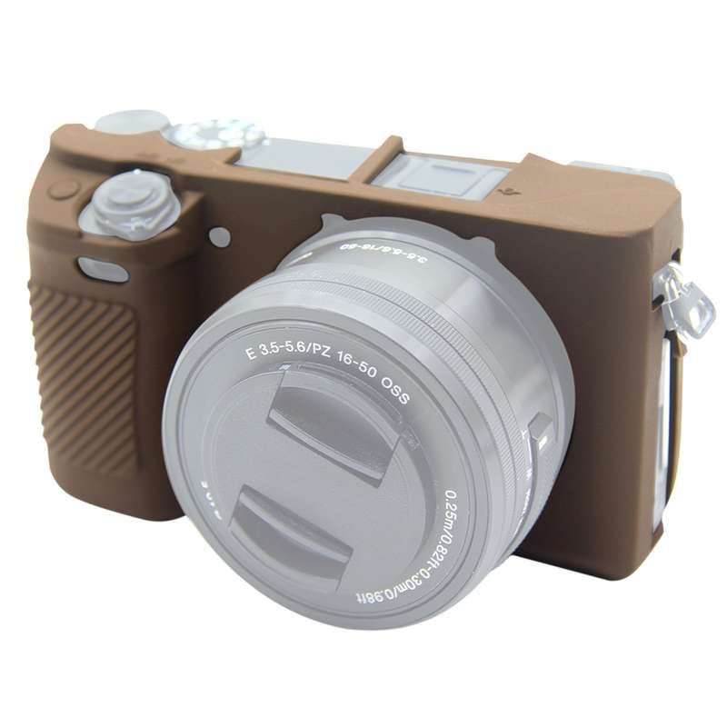 PULUZ Soft Silicone Protective Case for Sony ILCE-6300 / A6400(Camouflage)