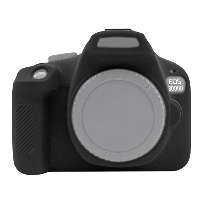 PULUZ Soft Silicone Protective Case for Canon EOS 3000D / 4000D(Camouflage)