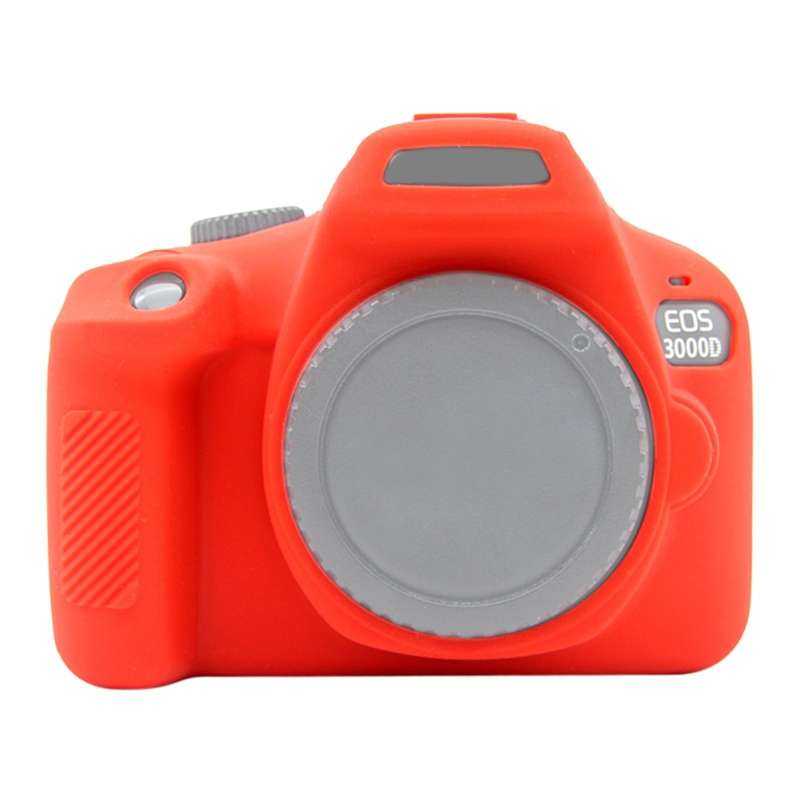 PULUZ Soft Silicone Protective Case for Canon EOS 3000D / 4000D(Camouflage)