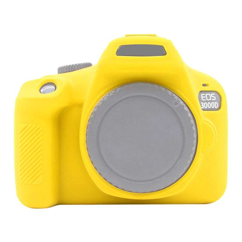 PULUZ Soft Silicone Protective Case for Canon EOS 3000D / 4000D(Camouflage)