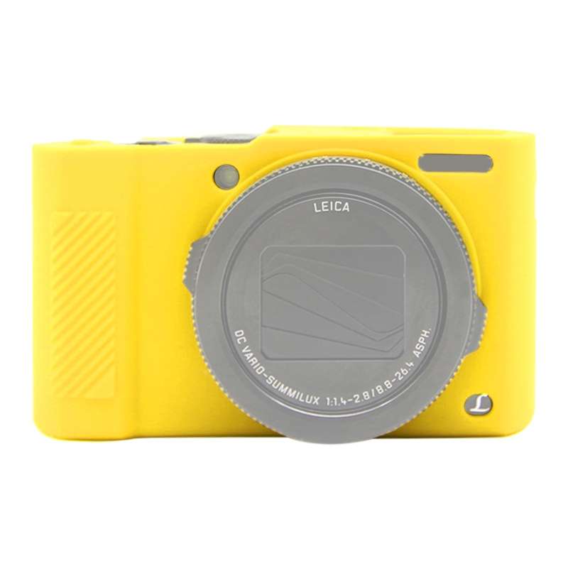PULUZ Soft Silicone Protective Case for Panasonic Lumix  LX10(Yellow)
