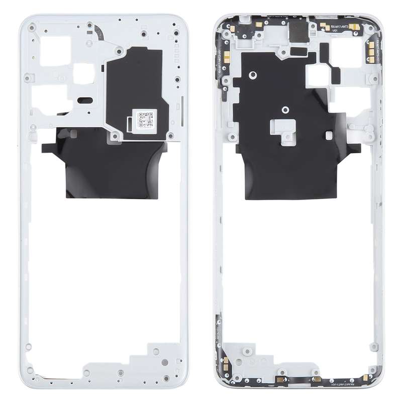 For Xiaomi Redmi Note 12 5G Original Middle Frame Bezel Plate (Silver)