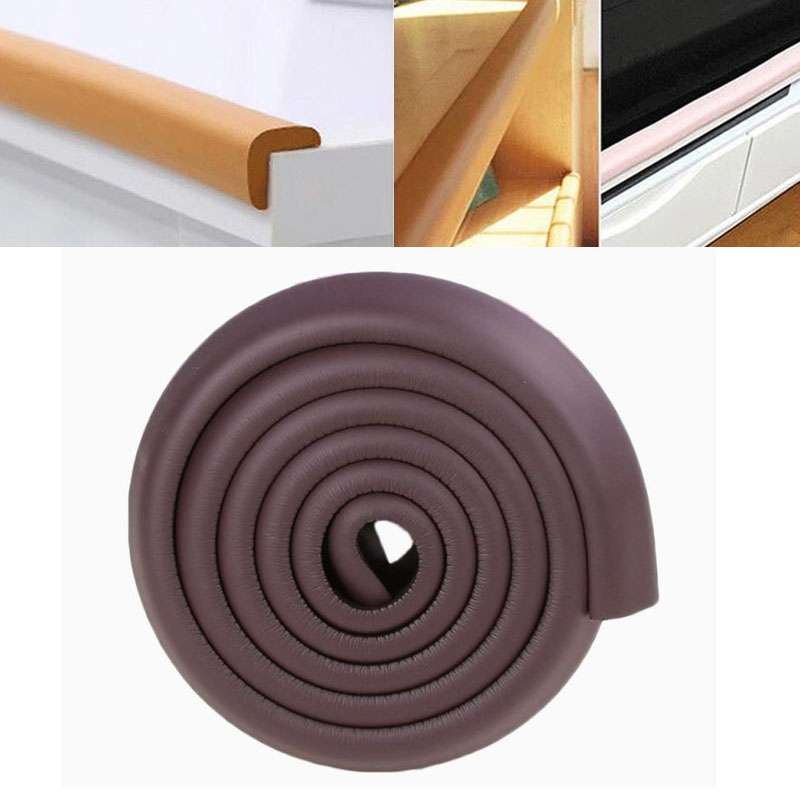 212cm Baby Edge Cushion Foam with Self-adhesive Tape(Pink)