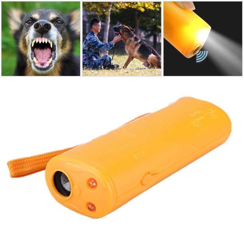 3 in 1 (Training dog, Banish dog, Lighting)(Yellow)