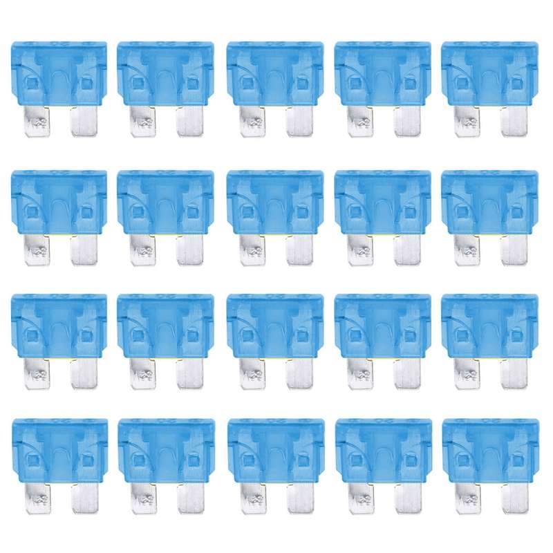 100 PCS Auto Mini Blade Fuse (30A) , DC 12V(Green)