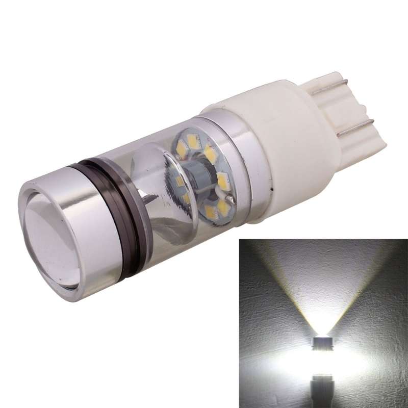 T20 7443 850LM 100W LED Car Rear Fog / Turn Signals / Daytime Running Light Bulb, DC 12-24V(Cool Wh