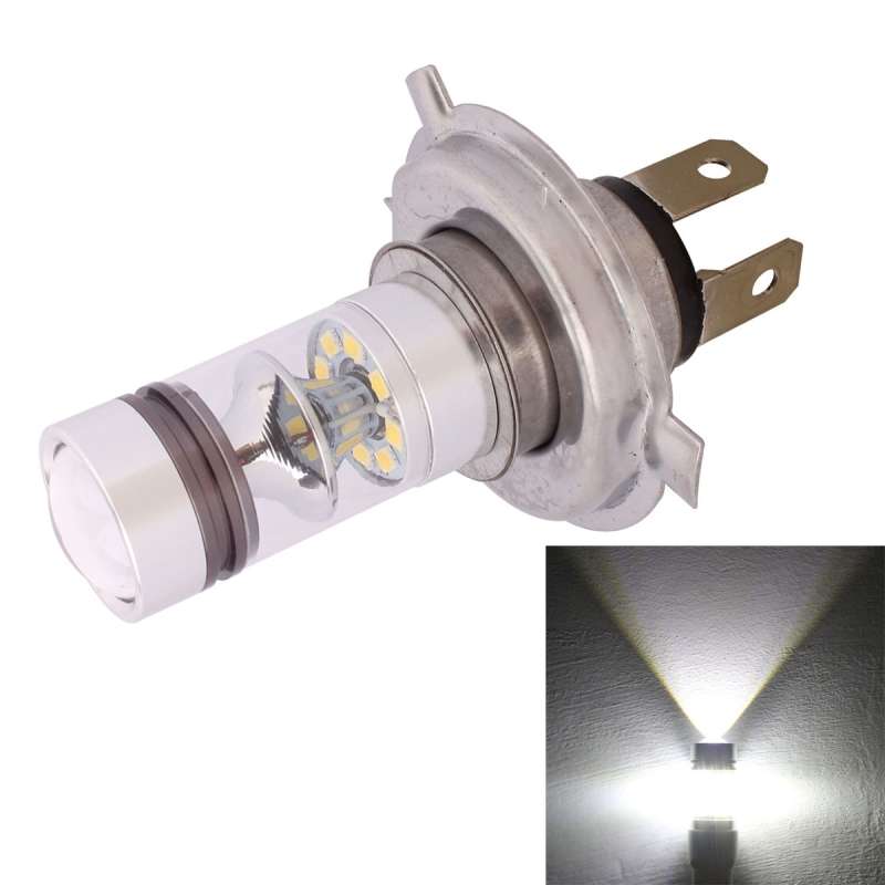 H4 850LM P43T 100W LED Car Front Headlights / Daytime Running Light / Driving Lamp Bulb, DC 12-24V(