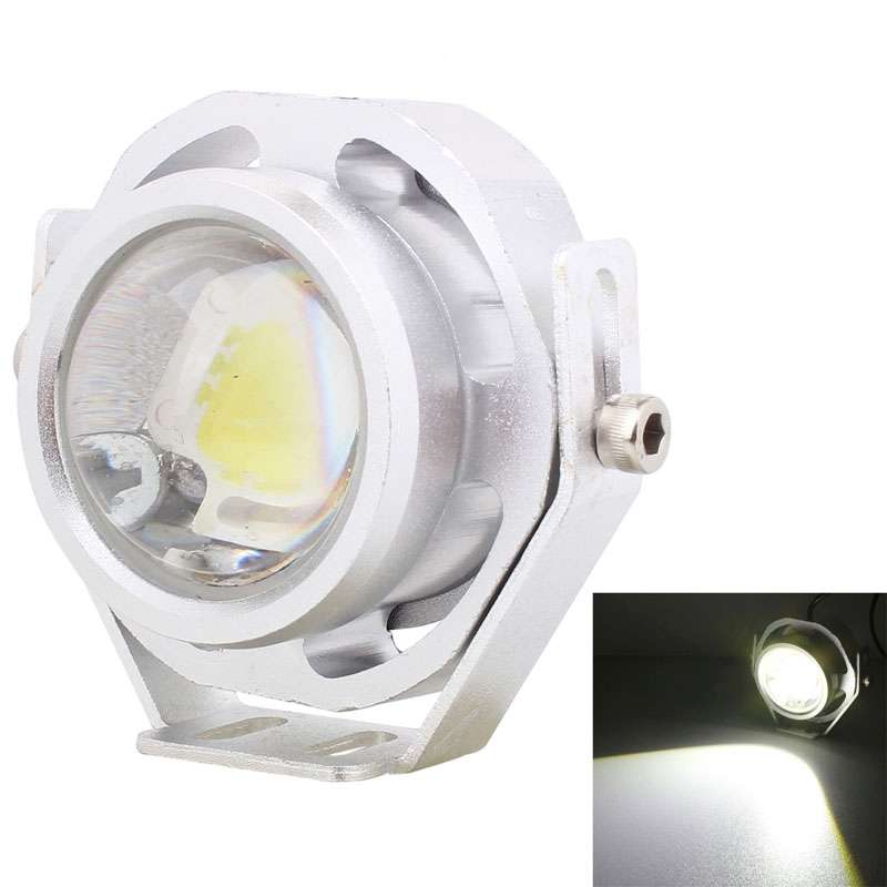 10W 500LM White Light 6500K COB LED Wired Hexagon Eagle Eyes Car Fog Lamp,Wire Length:35cm, DC 12-24