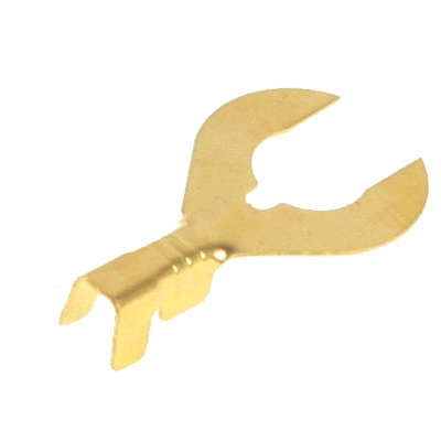 100pcs 5.0mm DIY Spade Terminal Connectors, Cable size: 1-2.5mm2 (100pcs in one packaging, the price