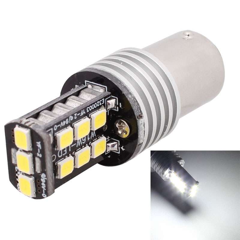2 PCS 1156 3W LED 300LM SMD 2835 Car Rear Turn light / Backup Light for Vehicles, DC 12V(White Light