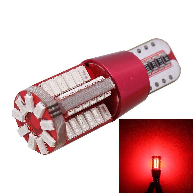 2 PCS T10 5W 285LM Ice Blue Light 57 SMD 4014 LED Error-Free Canbus Car Clearance Lights Lamp, DC 12
