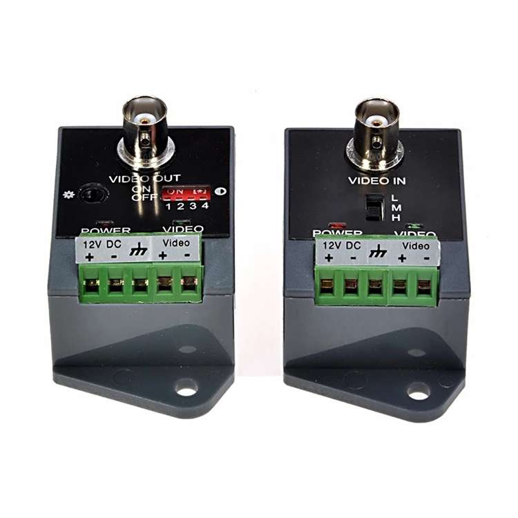 Active CCTV UTP Twisted Pair Video Balun Transmitter and Receiver