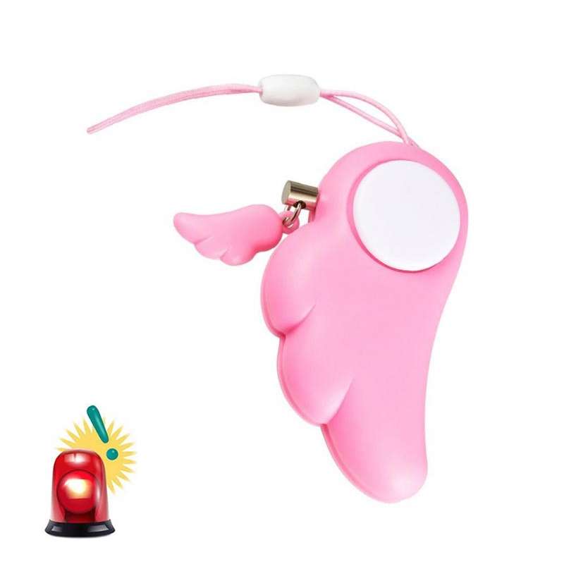 Angel Wing Anti-rape Device Personal Alarm, Self-defense Defend Wolf, Mini Alarm with 90dB Alarm Sou