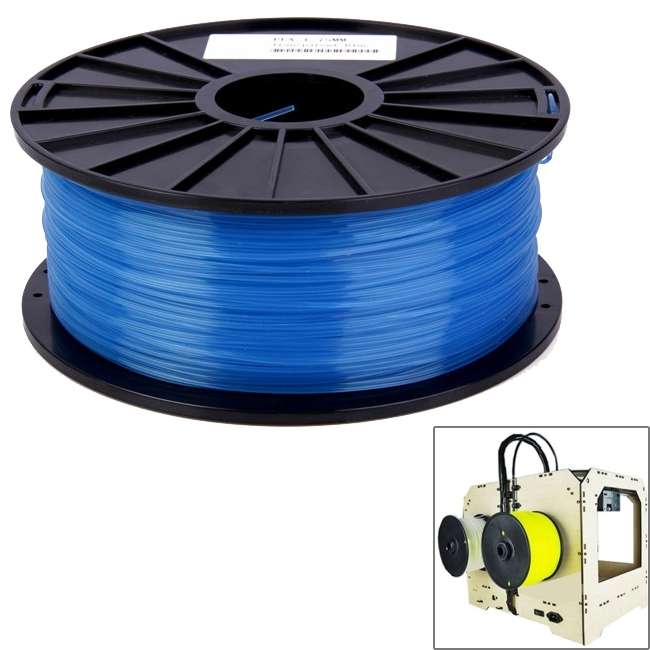 PLA 3.0 mm Transparent 3D Printer Filaments, about 115m(Red)