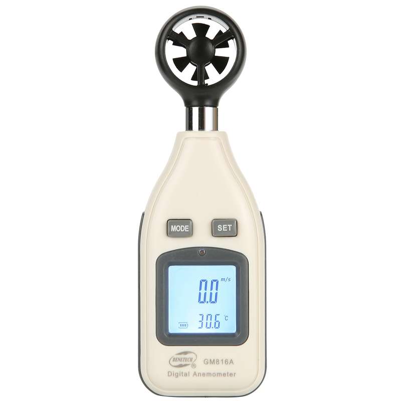 BENETECH Digital Electronic Anemometer (GM816A)(White)