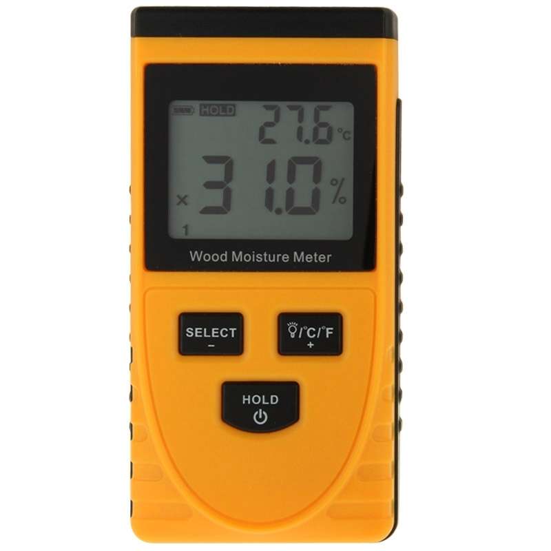GM630 Digital Wood Moisture Meter with LCD(Orange)