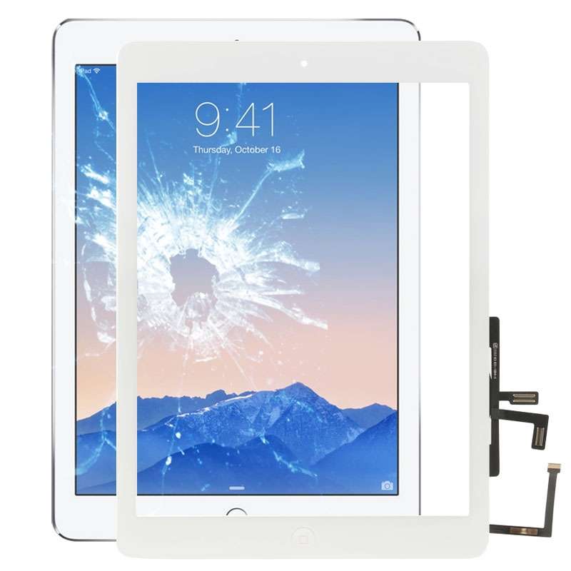 Controller Button + Home Key Button PCB Membrane Flex Cable + Touch Panel Installation Adhesive, Tou