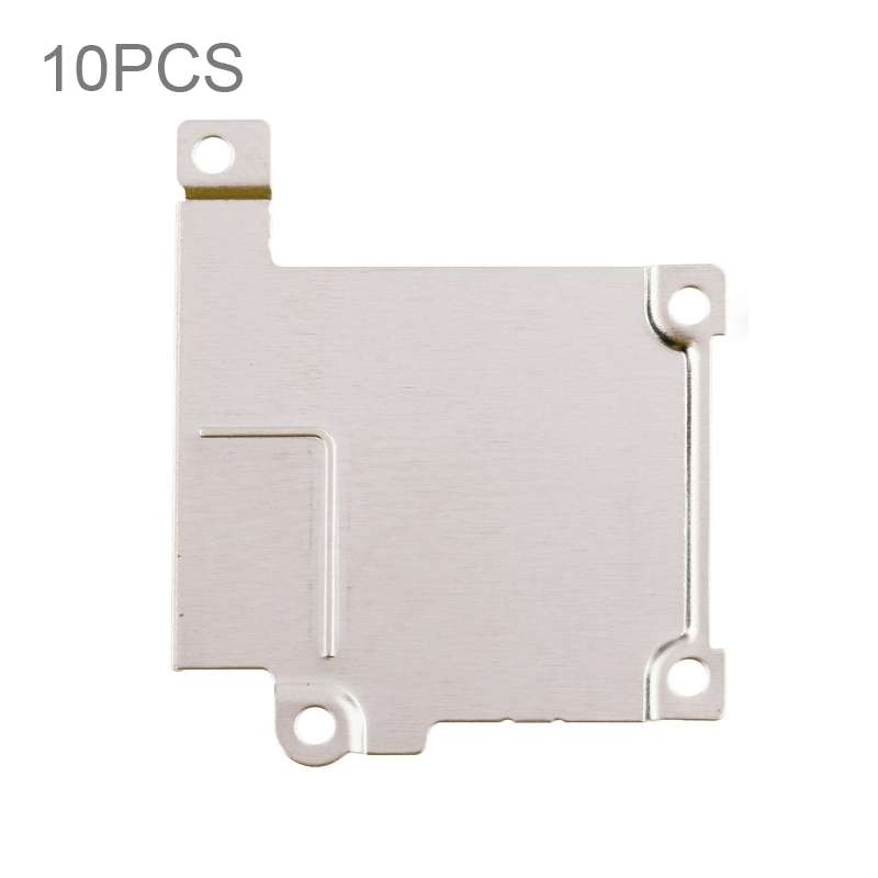 10 PCS Original LCD Assembly Flex Connector Metal Bracket for iPhone 5S(Grey)