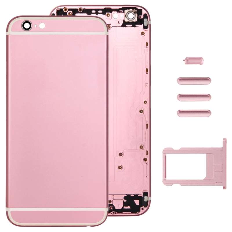 Full Assembly Housing Cover for iPhone 6, Including Back Cover & Card Tray & Volume Control Key & Po