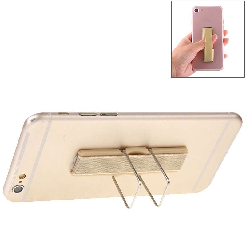 Universal Mini Foldable Holder Stand with Finger Grip(Black)