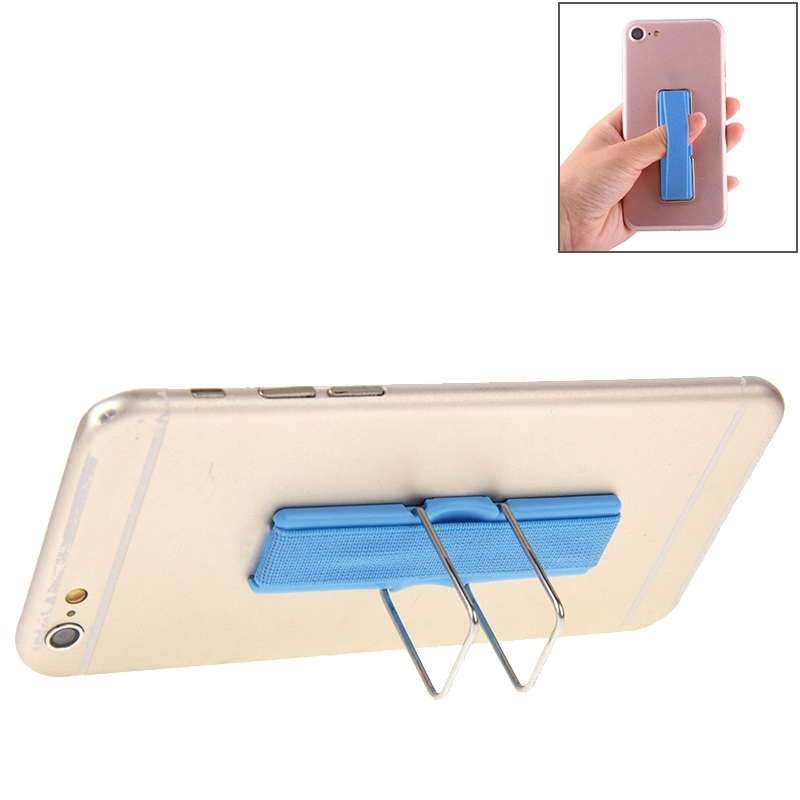 Universal Mini Foldable Holder Stand with Finger Grip(Black)