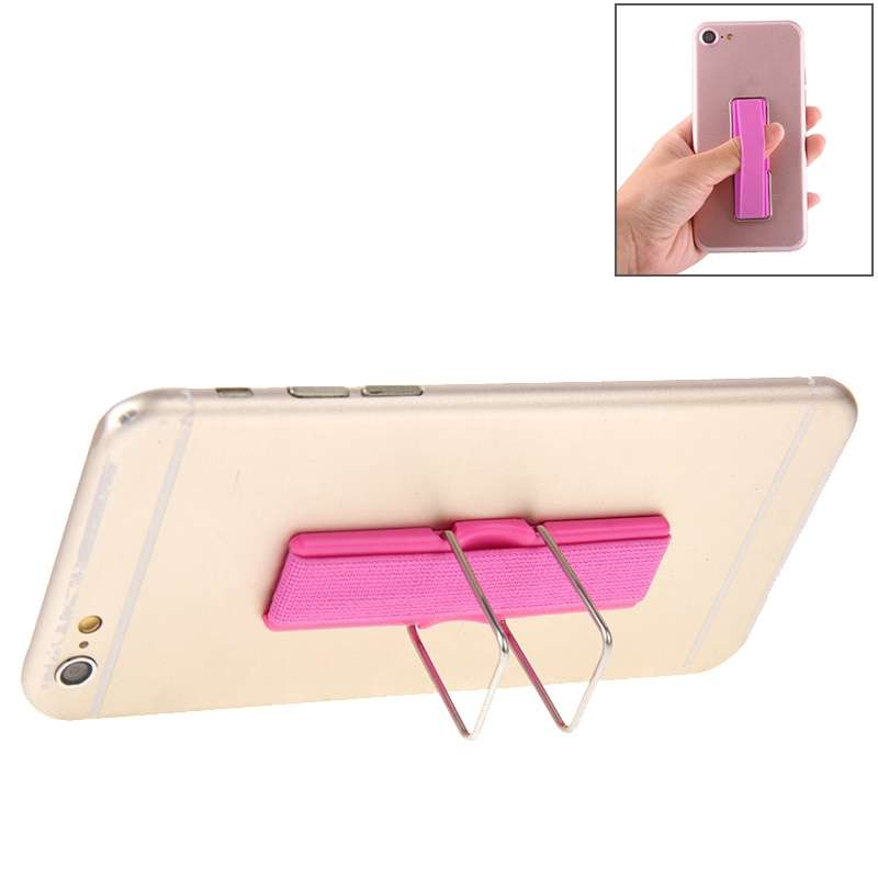 Universal Mini Foldable Holder Stand with Finger Grip(Black)
