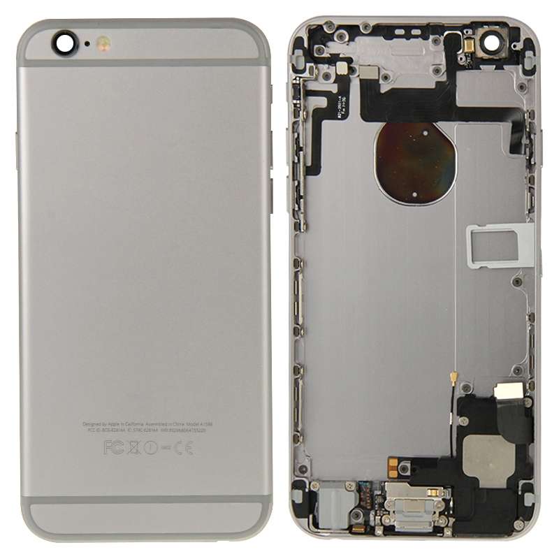 Full Housing Back Cover with Power Button & Volume Button Flex Cable & Charging Port Flex Cable & Sp
