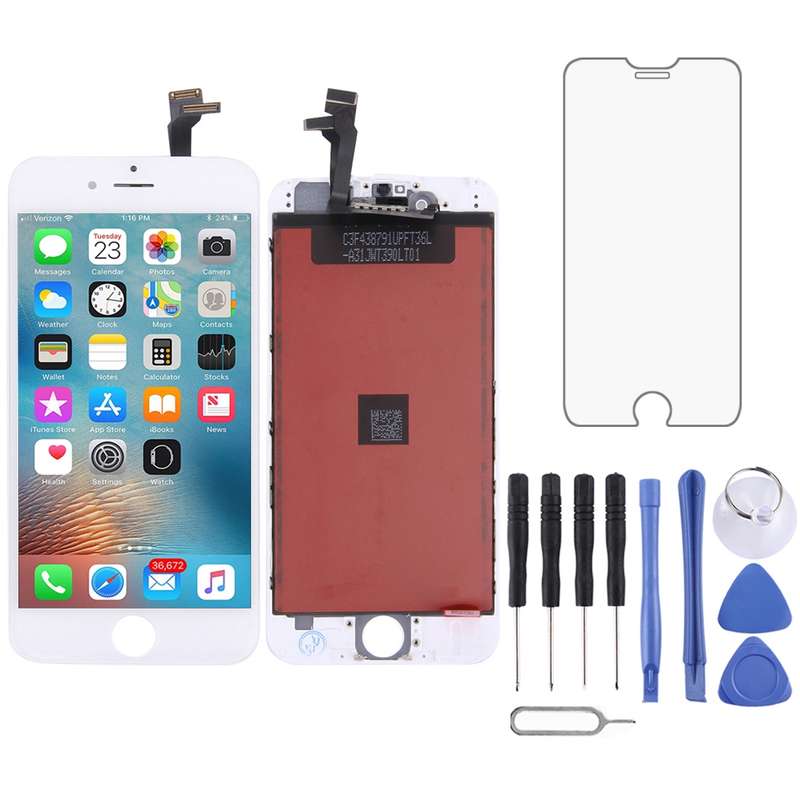 TFT LCD Screen with Frame for iPhone 6(Black)