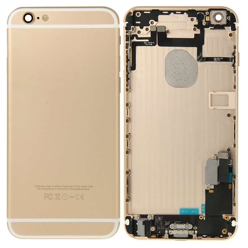 Full Housing Back Cover for iPhone 6 Plus(Grey)