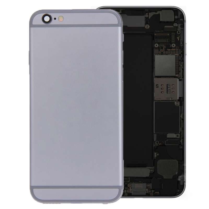 Battery Back Cover Assembly with Card Tray for iPhone 6s(Silver)