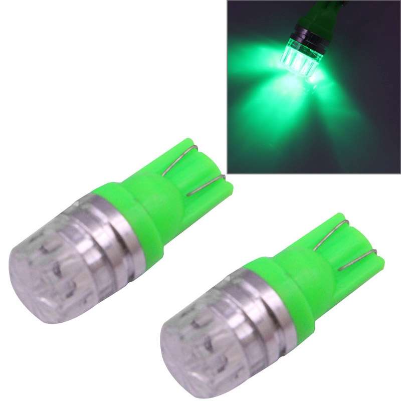2 PCS T10 1.5W 60LM 1 LED Dark Blue COB LED Brake Light for Vehicles, DC12V(Dark Blue)