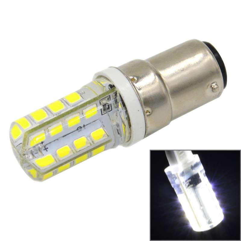 B15 3.5W 240LM Silicone Corn Light Bulb, 32 LED SMD 2835, Warm White Light, AC 220V