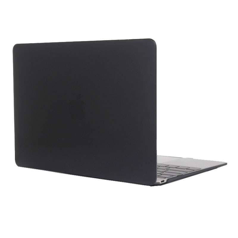 Colored Transparent Crystal Hard Protective Case for Macbook 12 inch(Grey)