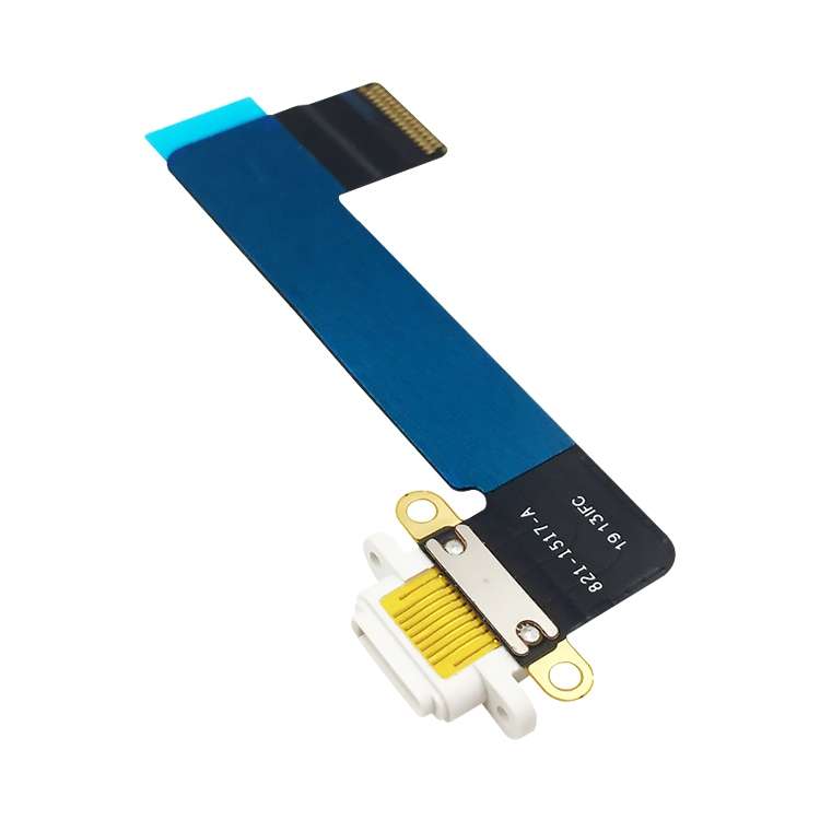 Tail Connector Charger Flex Cable for iPad mini 1 / 2 / 3(White)