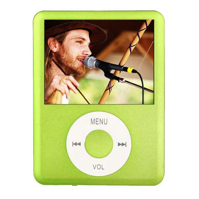 1.8 inch TFT Screen MP4 Player with TF Card Slot, Support Recorder, FM Radio, E-Book and Calendar(Bl