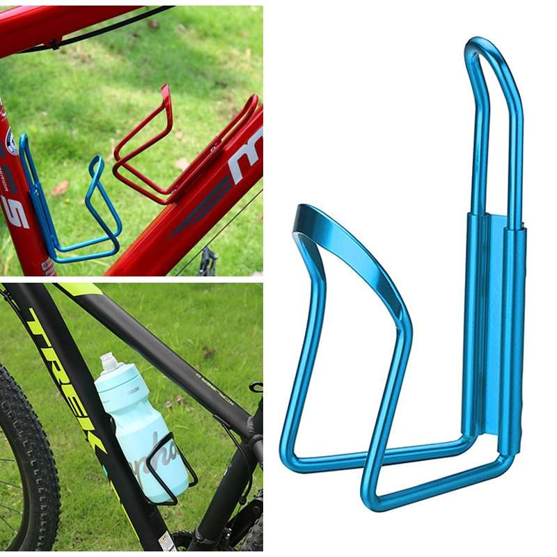 Portable Drinking Cup Water Bottle Cage Holder Bottle Carrier Bracket Stand for Bike(Red)