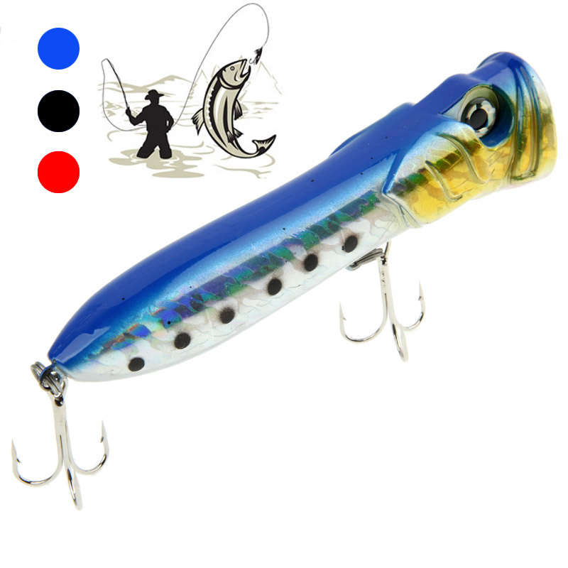 Shrimp Mouth Type Water Surface Popper Lure Hit Water Waves Climb Fishing Bait, Random Color Deliver