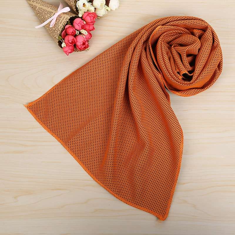 Outdoor Sports Portable Cold Feeling Prevent Heatstroke Ice Towel, Size: 30*80cm(Blue)