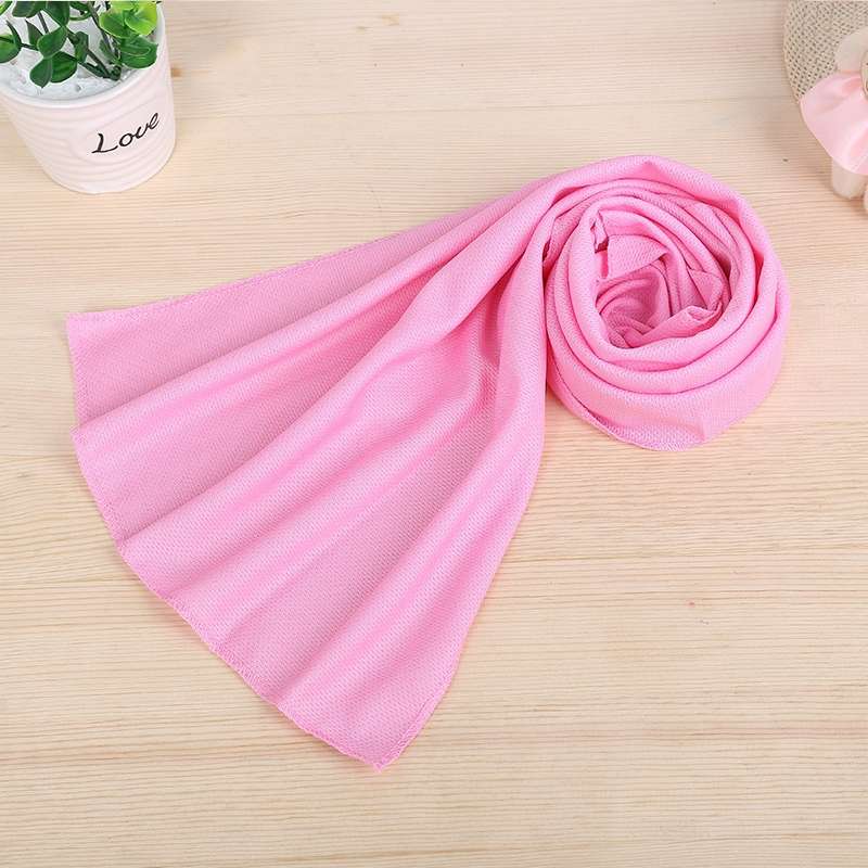 Outdoor Sports Portable Cold Feeling Prevent Heatstroke Ice Towel, Size: 30*80cm(Blue)