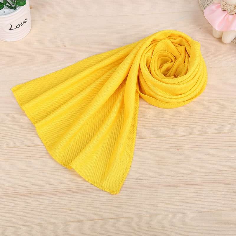 Outdoor Sports Portable Cold Feeling Prevent Heatstroke Ice Towel, Size: 30*80cm(Blue)