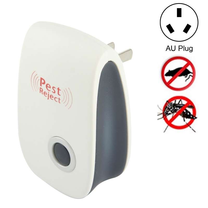 Ultrasonic Electronic Cockroach Mosquito Pest Reject Repeller,EU Plug