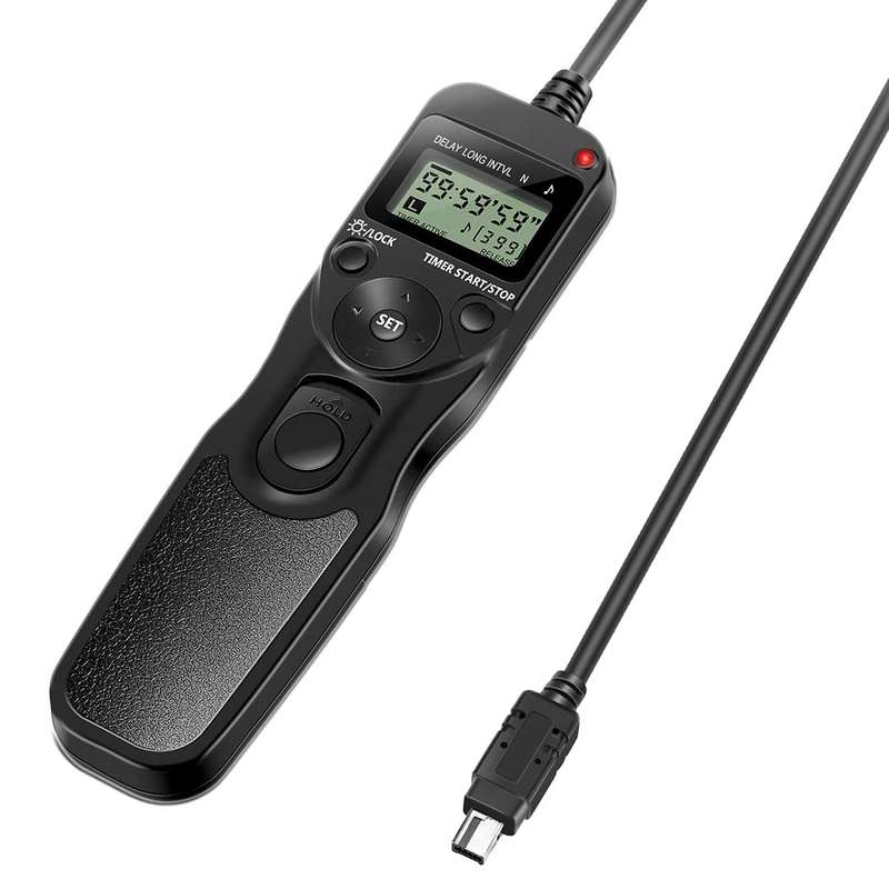 Aputure AP-TR3N LCD Timer Remote Cord for Nikon D5100D3100, D7000, D5000, D90