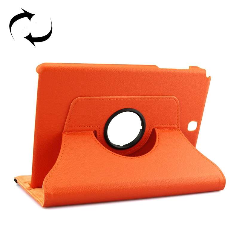 Litchi Texture 360 Degree Rotating Leather Protective Case with Holder for Galaxy Tab A 9.7 / P550 /
