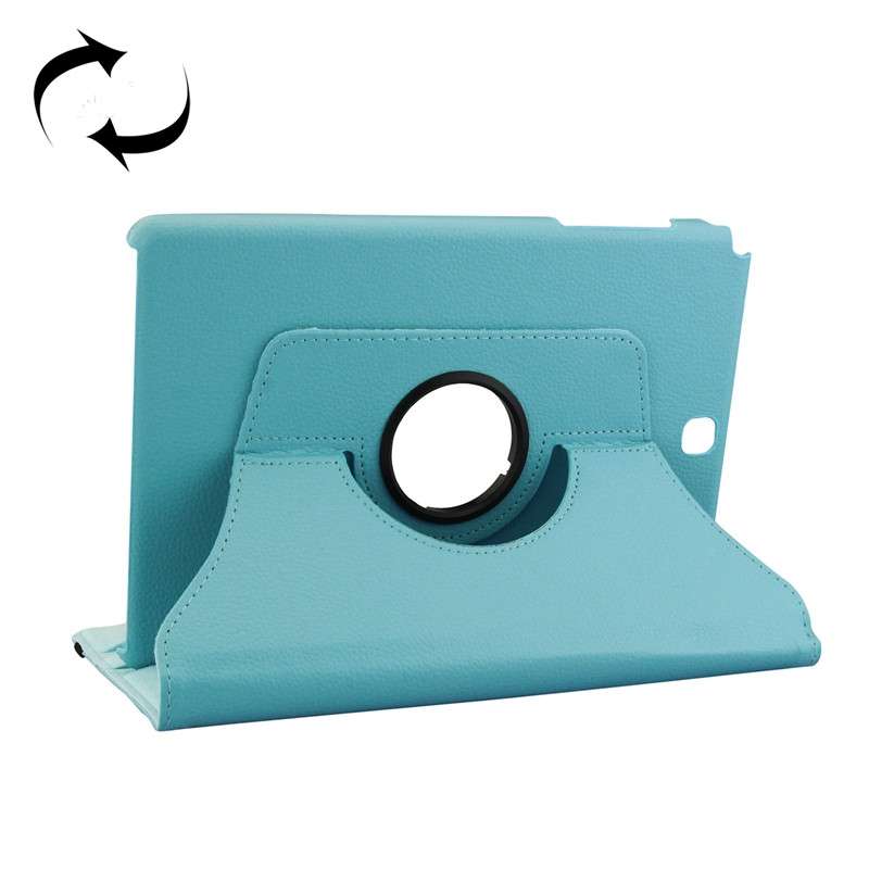 Litchi Texture 360 Degree Rotating Leather Protective Case with Holder for Galaxy Tab A 9.7 / P550 /