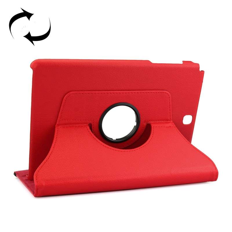 Litchi Texture 360 Degree Rotating Leather Protective Case with Holder for Galaxy Tab A 9.7 / P550 /
